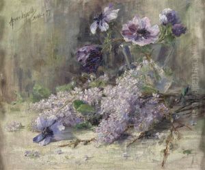 Anemonen Und Flieder Anemonen Und Flieder