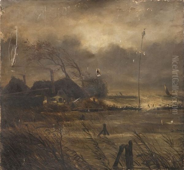 Tempete Sur La Cote - view 1