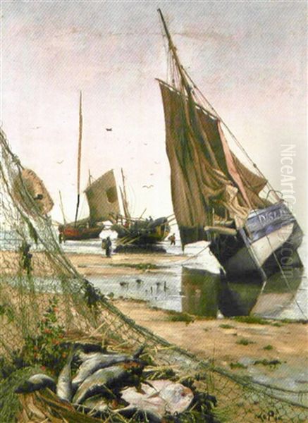 Retour De Peche A Dieppe - view 1