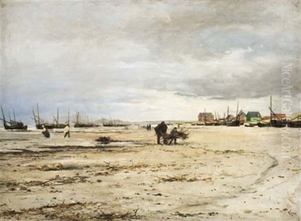 La Plage De Berck A Maree Basse - view 1