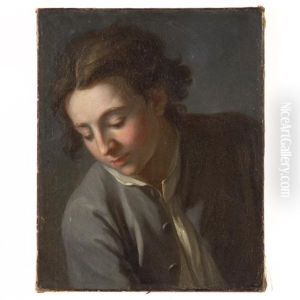 Boy In Blue Coat by Nicolas Bernard Lepicie