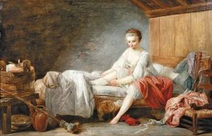 Le Lever De Fanchon by Nicolas Bernard Lepicie