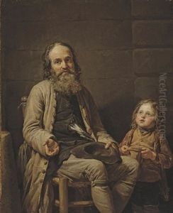 Le Vieux Mendiant Et L'enfant