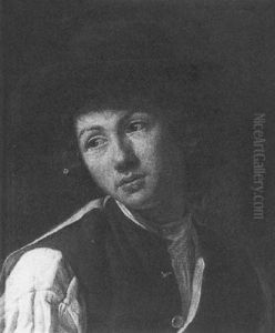 Portrait Of A Young Boy by Nicolas Bernard Lepicie