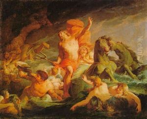 La Colera De Neptuno by Nicolas Bernard Lepicie