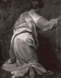 Etude De Vestale by Nicolas Bernard Lepicie