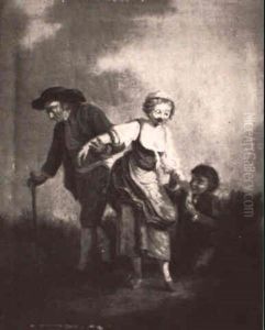 Der Jugendliche Liebhaber by Nicolas Bernard Lepicie
