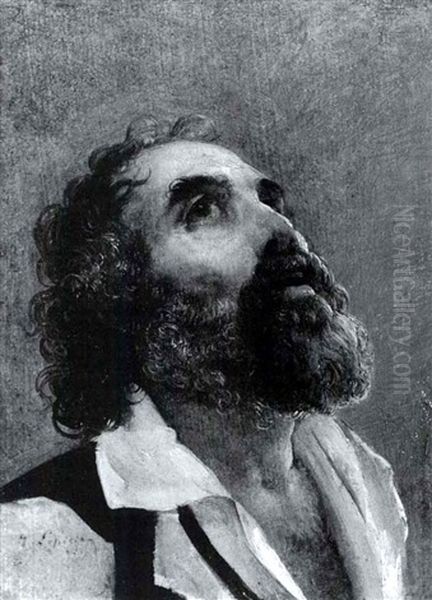 Portrait Study Of A Bearded Man - view 1