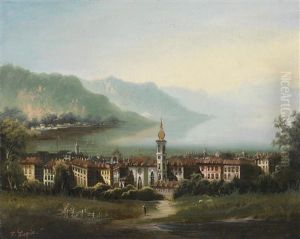 Blick Auf Gmunden (?) Blick Auf Gmunden (?)