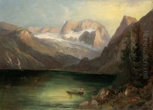 Gosausee Mit Blick Auf Den Dachstein