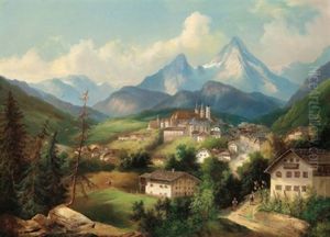 Blick Auf Berchtesgaden