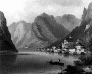 Blick Auf Hallstadt Blick Auf Hallstadt