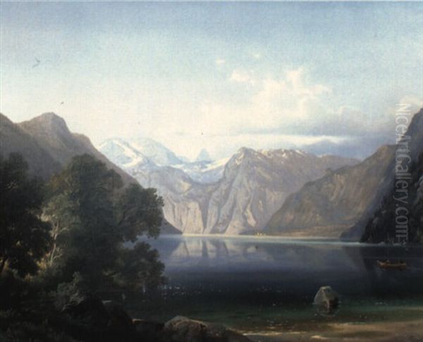 Sommertag Am K"nigssee Mit Blick Auf St. Bartholom, - view 1