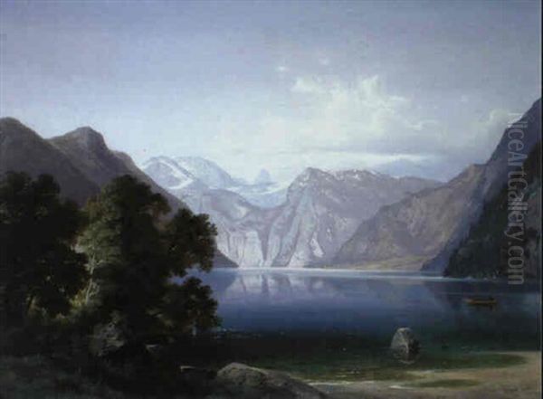 Der Konigssee Vom Malerwinkel Aus Gesehen - view 1