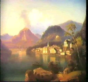 Hallstatter See Mit Blick Auf Hallstatt