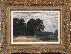L'entree Du Parc by Joseph Louis Lepine