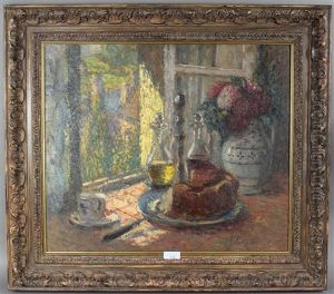 Scene D'interieur by Joseph Louis Lepine