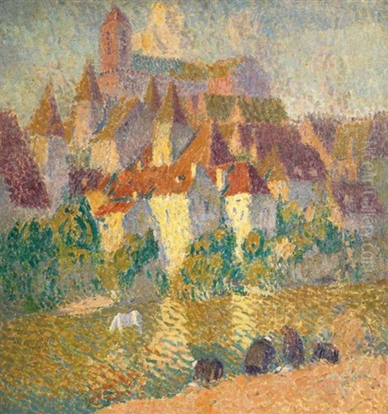 Les Lavandieres A Argentat - view 1