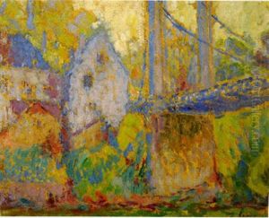 Paysage De Gironde by Joseph Louis Lepine