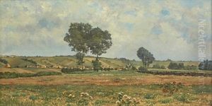 Paysage A Vetheuil by Stanislas Lepine