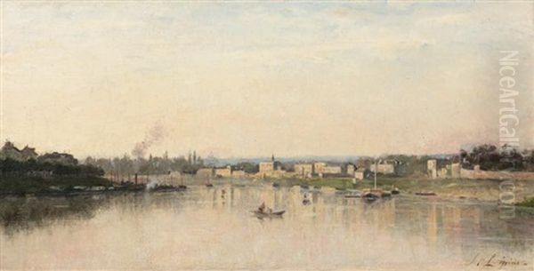 La Seine A Charenton 1869-75 - view 1
