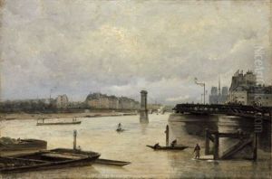 La Seine Et Notre-dame Vues De Bercy