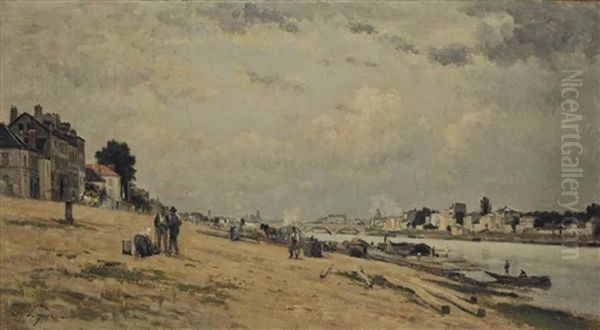Les Bords De Seine Entre Bercy Et Ivry - view 1