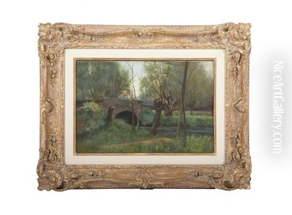 Pecheur Sur Un Pont - view 1