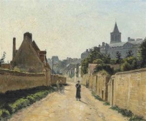 Caen. La Rue De Calix Caen. La Rue De Calix
