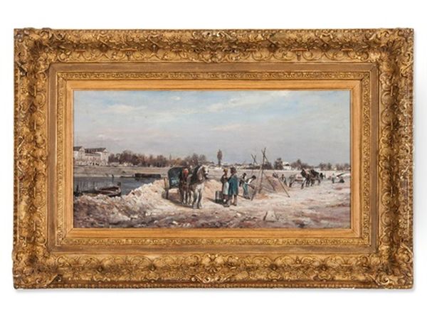 'seine At Sevres' - view 1