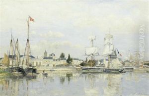 Le Bassin De St Pierre A Caen. Rive Droite