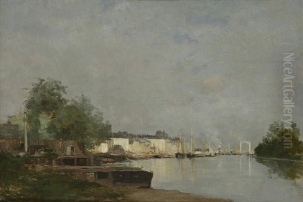 La Seine A Rouen - view 1