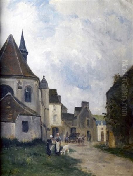 Rue De Village En Pays De Caux - view 1