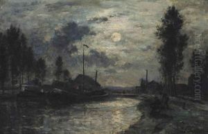 Le Canal Saint-denis, Clair De Lune Le Canal Saint-denis, Clair De Lune