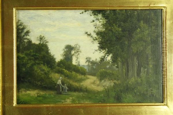 Promenade De La Mere Et De Son Enfant - view 1