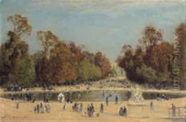 Le Bassin Des Tuileries - view 1