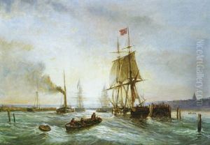 Entree Au Port by Stanislas Lepine