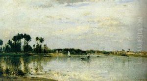 La Seine A L'ile De Saint-denis La Seine A L'ile De Saint-denis