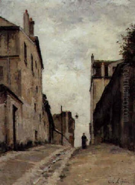 Montmartre, La Rue Du Mont-cernis - view 1