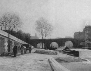 Un Quai Sur La Seine En Sommeil Un Quai Sur La Seine En Sommeil