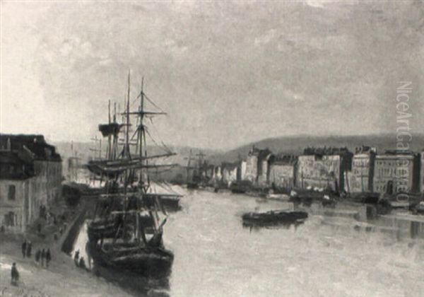 Franzosische Hafenstadt - view 1