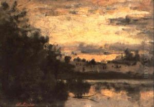Wooded River Landscape Wooded River Landscape