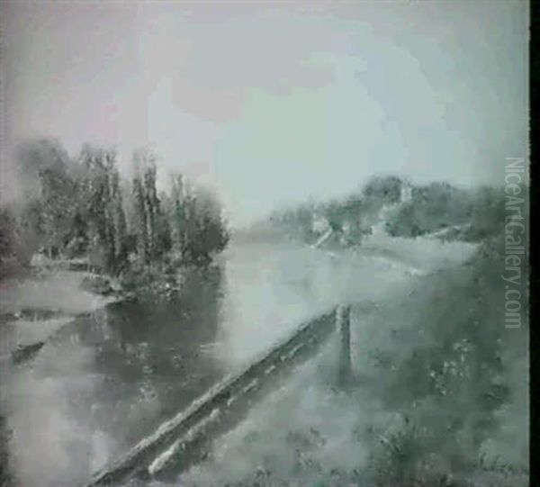Franzosische Flusslandschaft - view 1