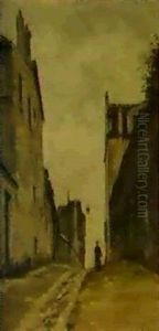 Rue Du Mont Cenis A Montmartre by Stanislas Lepine