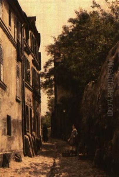 Rue Saint-vincent A Montmartre - view 1