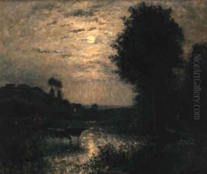Vaches Au Clair De Lune Vaches Au Clair De Lune
