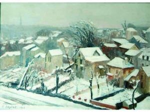 Meudon Sous La Neige