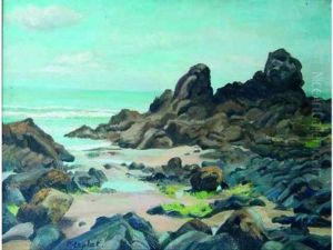 Bord De Mer (bretagne) by France Leplat