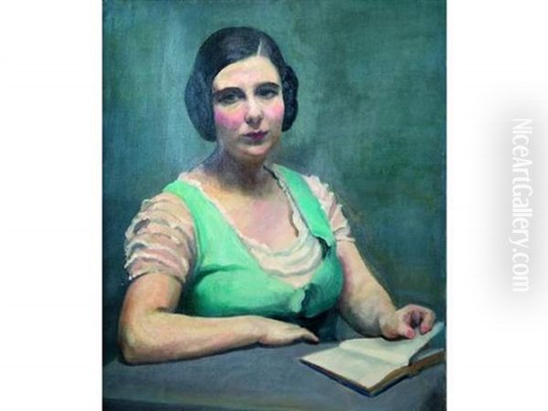 Portrait De Femme Lisant (madame Bever) - view 1