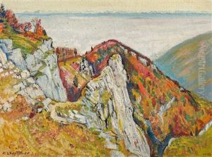 Alpes, Brouillards by Charles L'Eplattenier